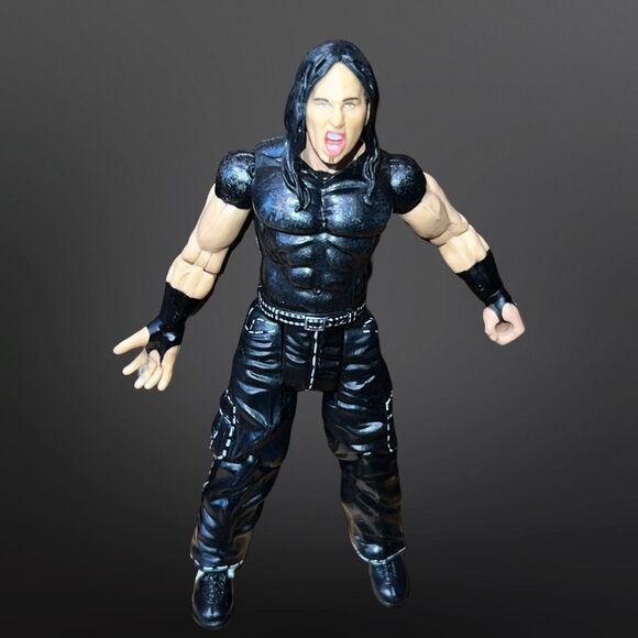 Jakks Triple H Spit Spray WWF & Jeff Hardy Figures - Picture 5 of 6